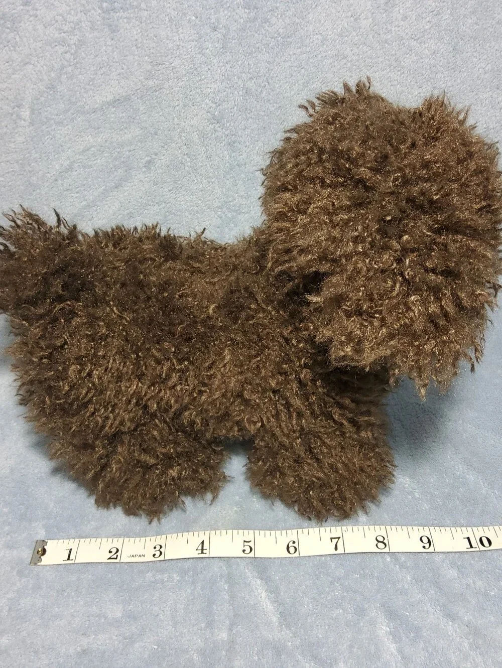 Apricot Lamb Plush Chocolate Poodle Dog Puppy Stuffed Animal Soft Cuddly 10